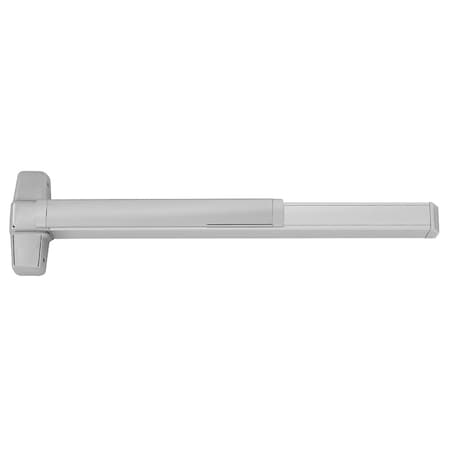 Grade 1 Concealed Vertical Rod Exit Bar For Wood Doors, 48-in Device, Exit Only, Less Bottom Rod, Le